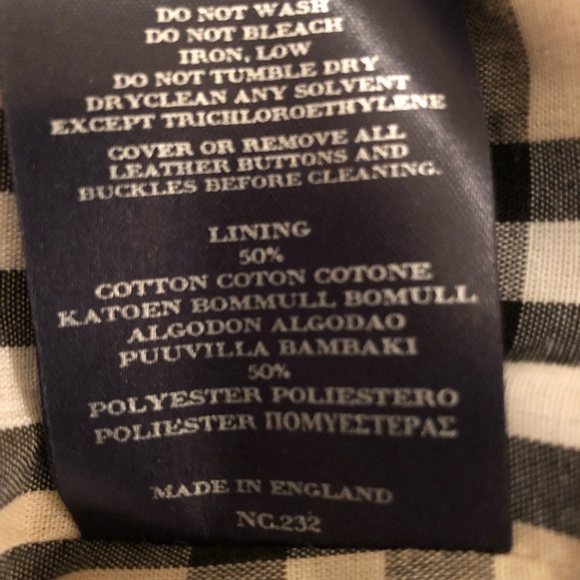 Burberry Trench Coat UK Size 50 - Picture 4 of 8